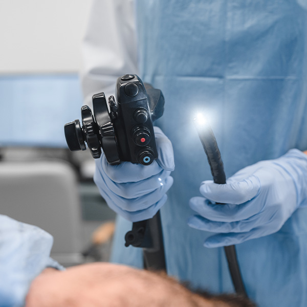 Gastrointestinal fiberoptic endoscopy concept